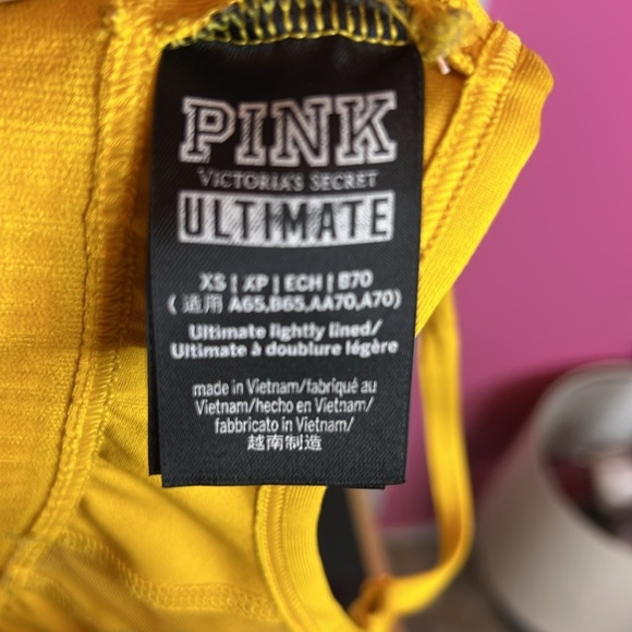 Yellow Sports Bra - Picture 4 of 4